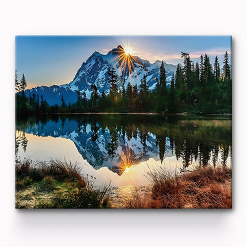 Mountain Painting By Number