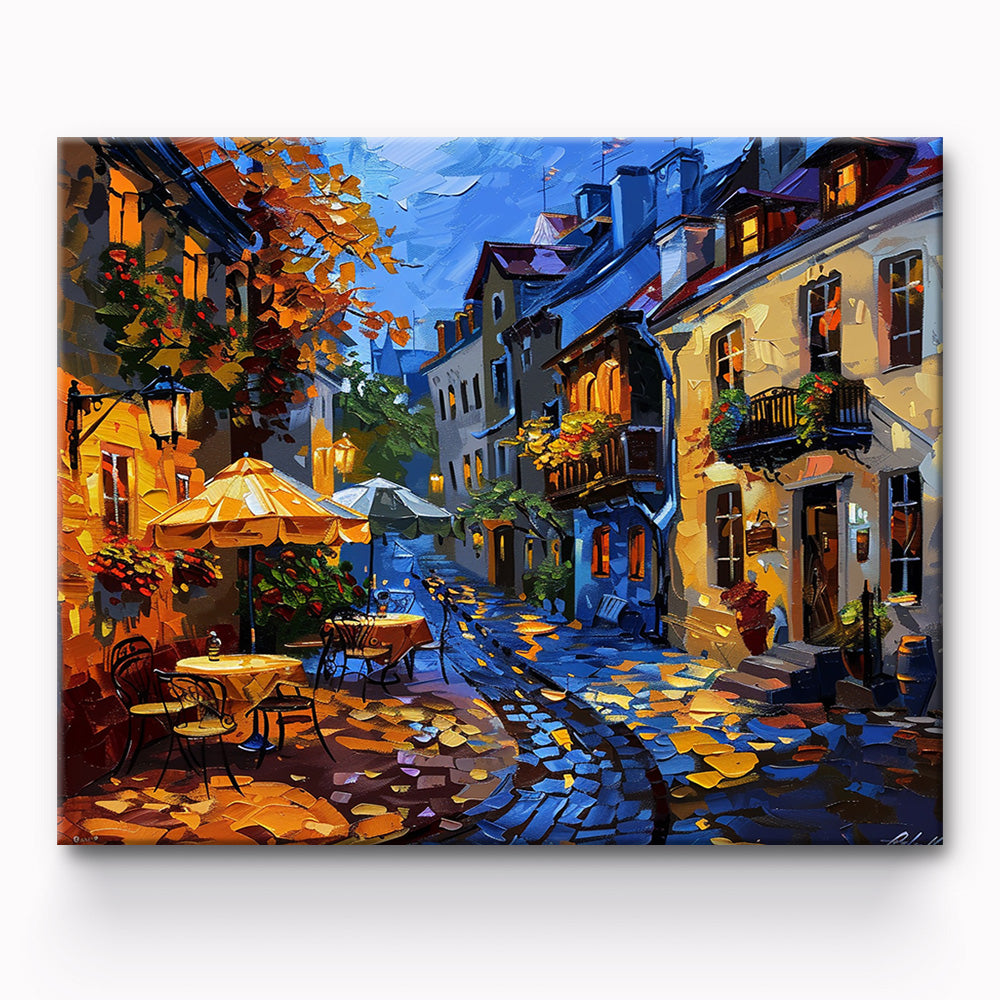 City Streets Painting By Number