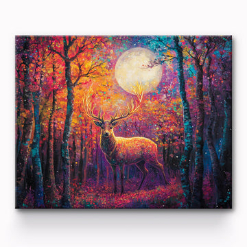 Deer Painting By Number