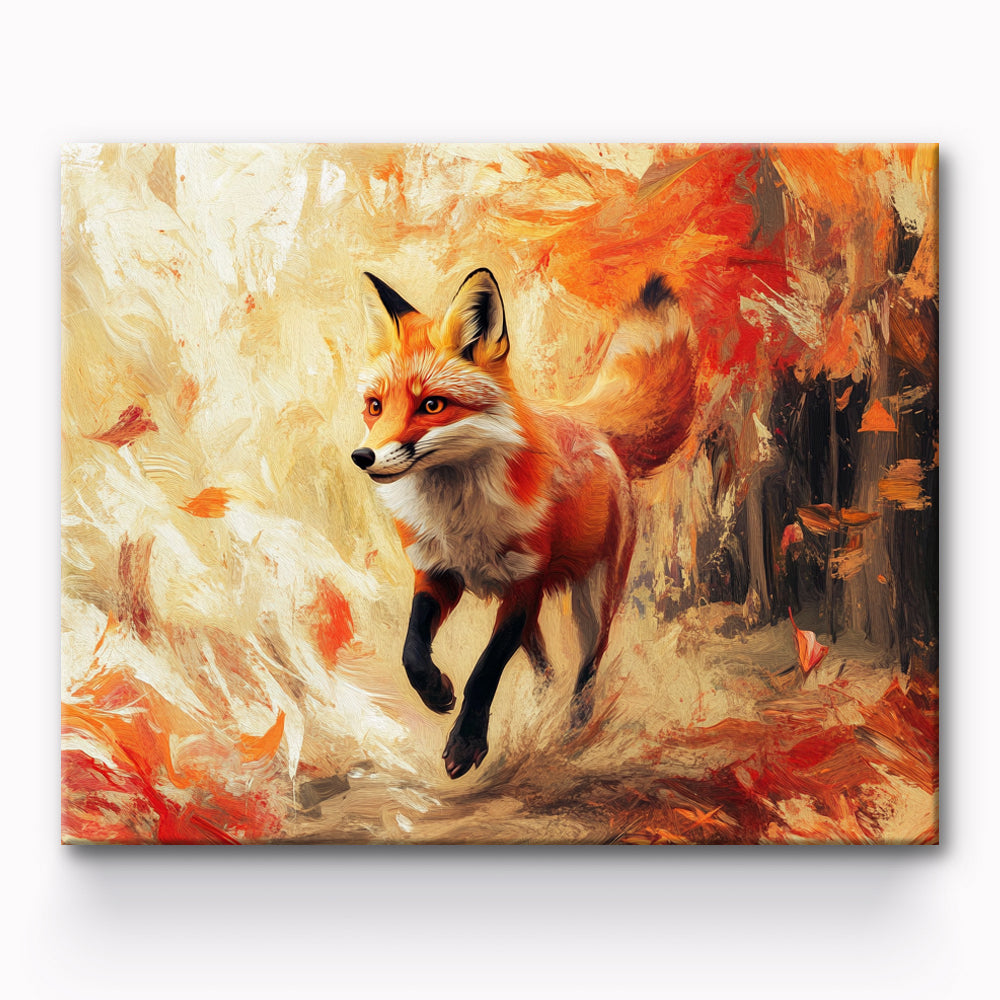Fox Painting By Number