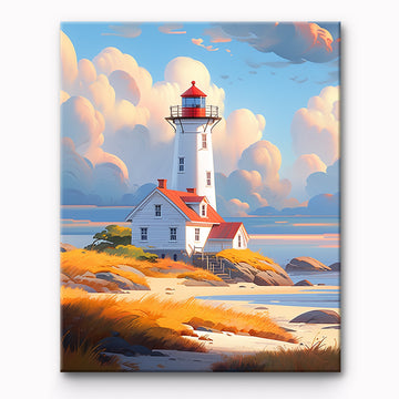 Lighthouses Painting By Number