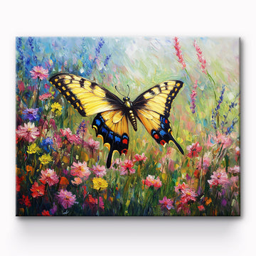Butterfly Painting By Number